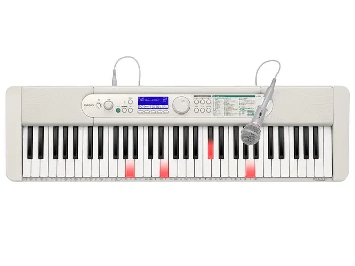 Casiotone 光ナビゲーションキーボード LK-530 ホワイト | 違い