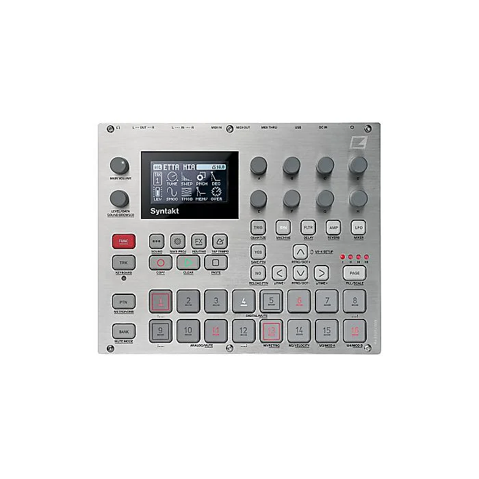 Elektron Syntakt+純正カバー+電源L字化セット Elektron Syntakt+純正カバー+電源L字化セット Elektron Digitakt
